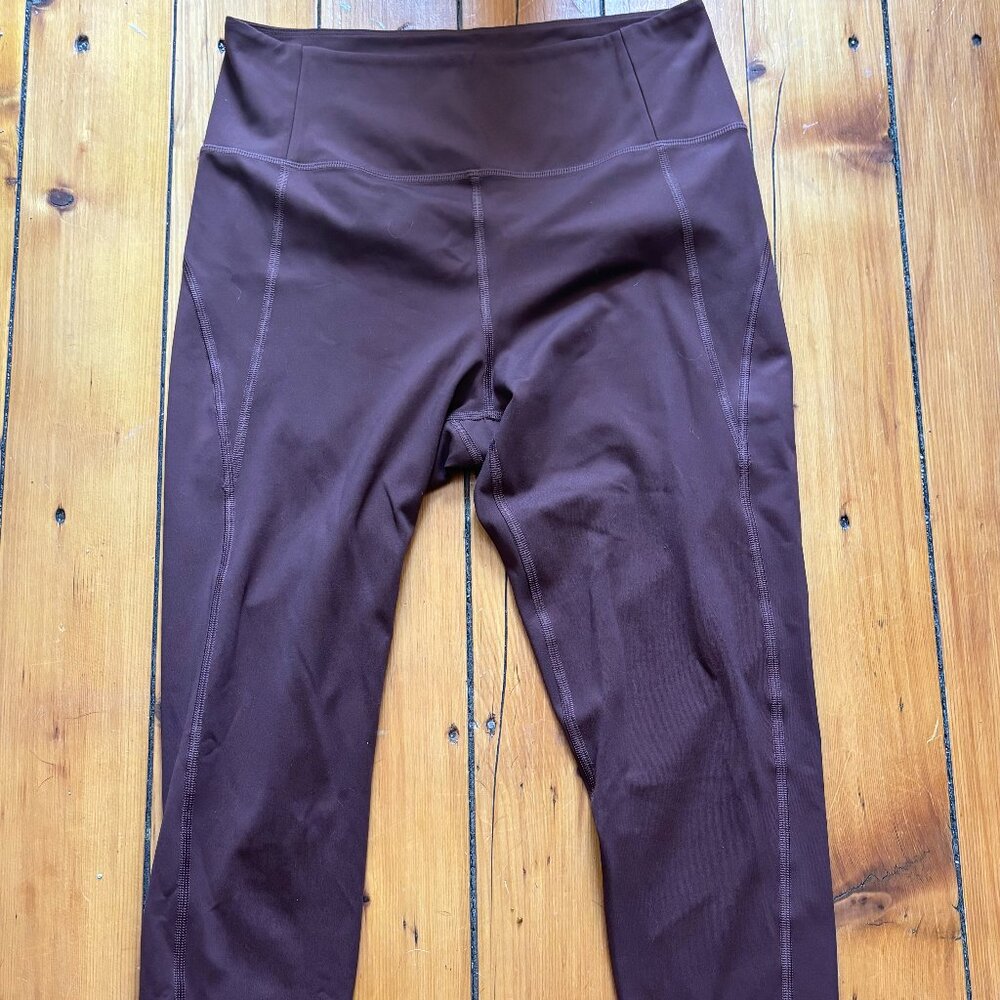 Girlfriend Collective Compressive High Rise Legging- Earth